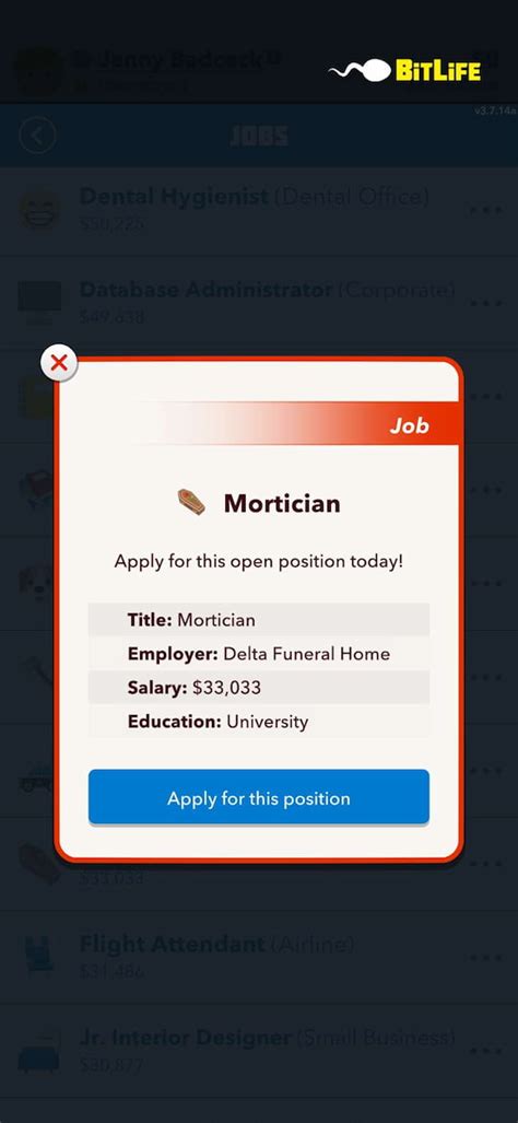 how to be a mortician in bitlife|BitLife Careers and Jobs Guide